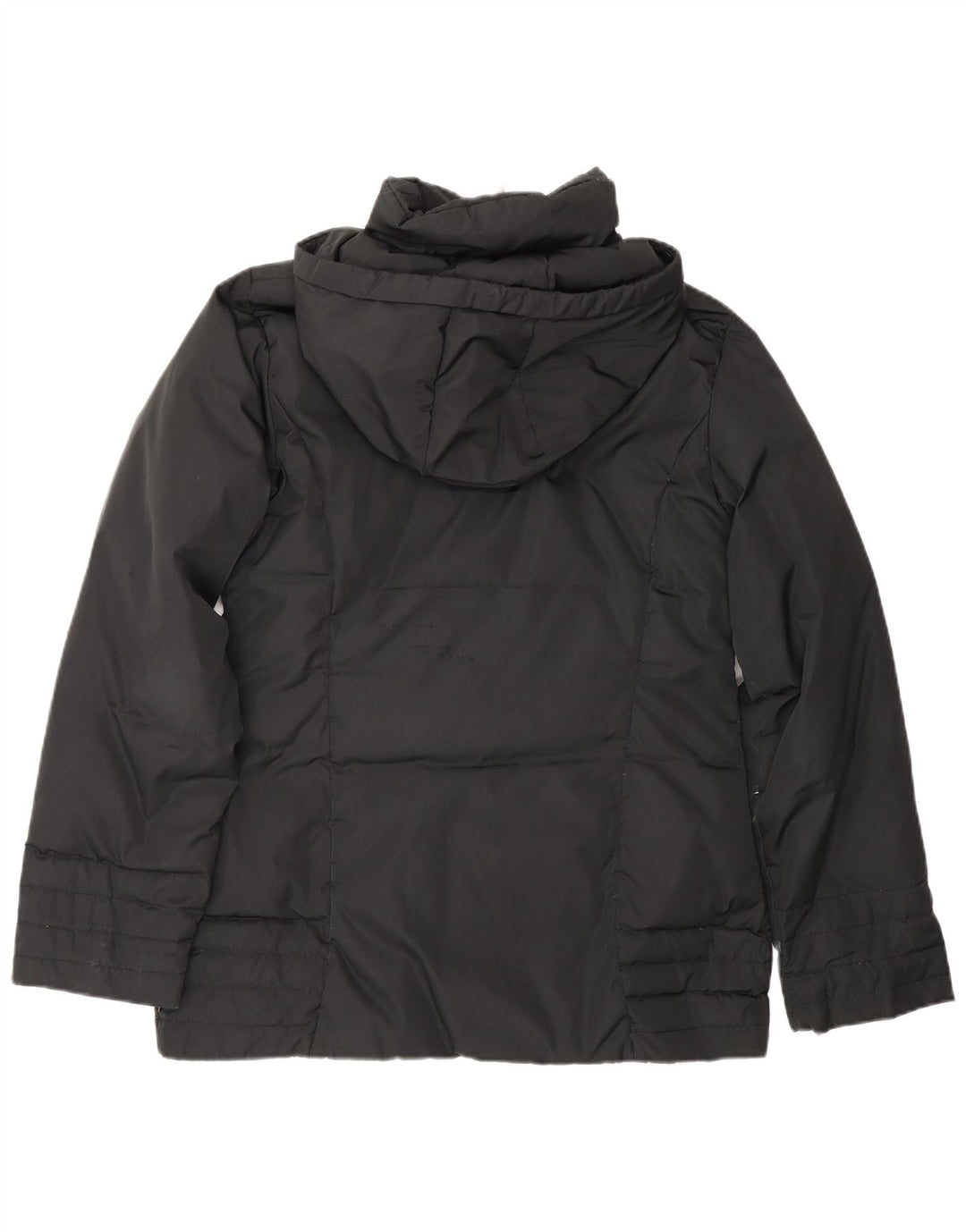 Moncler Veste matelassée à capuche pour femme Taille 2 Polyester noir moyen