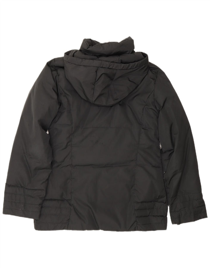 Moncler Veste matelassée à capuche pour femme Taille 2 Polyester noir moyen