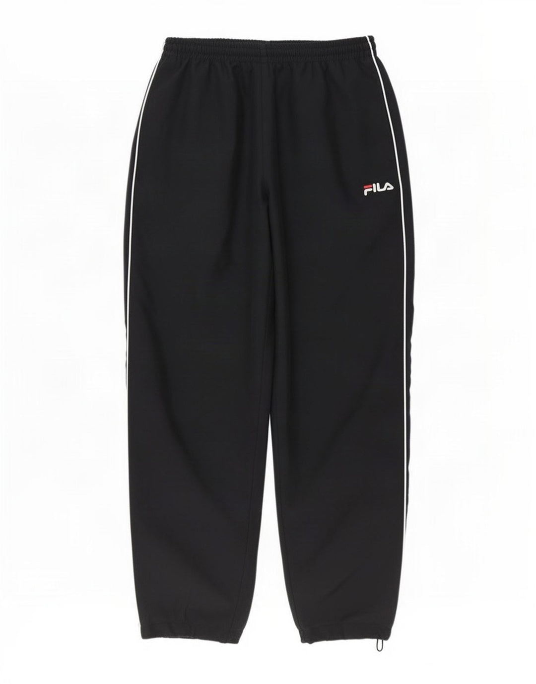 Fila Pantalon de Survêtement Graphique Joggers Homme Noir Moyen Polyester
