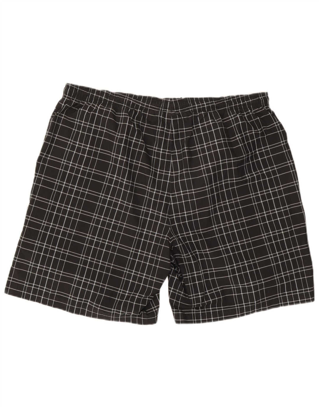 Reebok Short de bain homme 2XL noir carreaux polyester