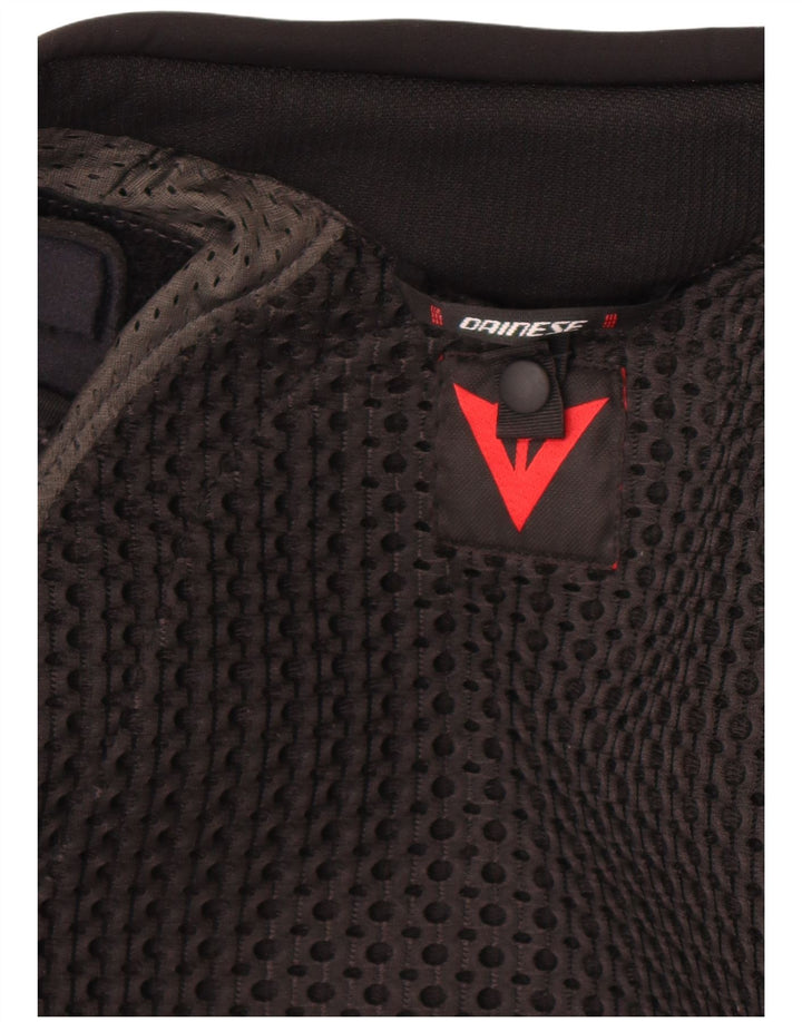 Veste de motard en cuir pour femme Dainese IT 42 Motard en cuir noir moyen