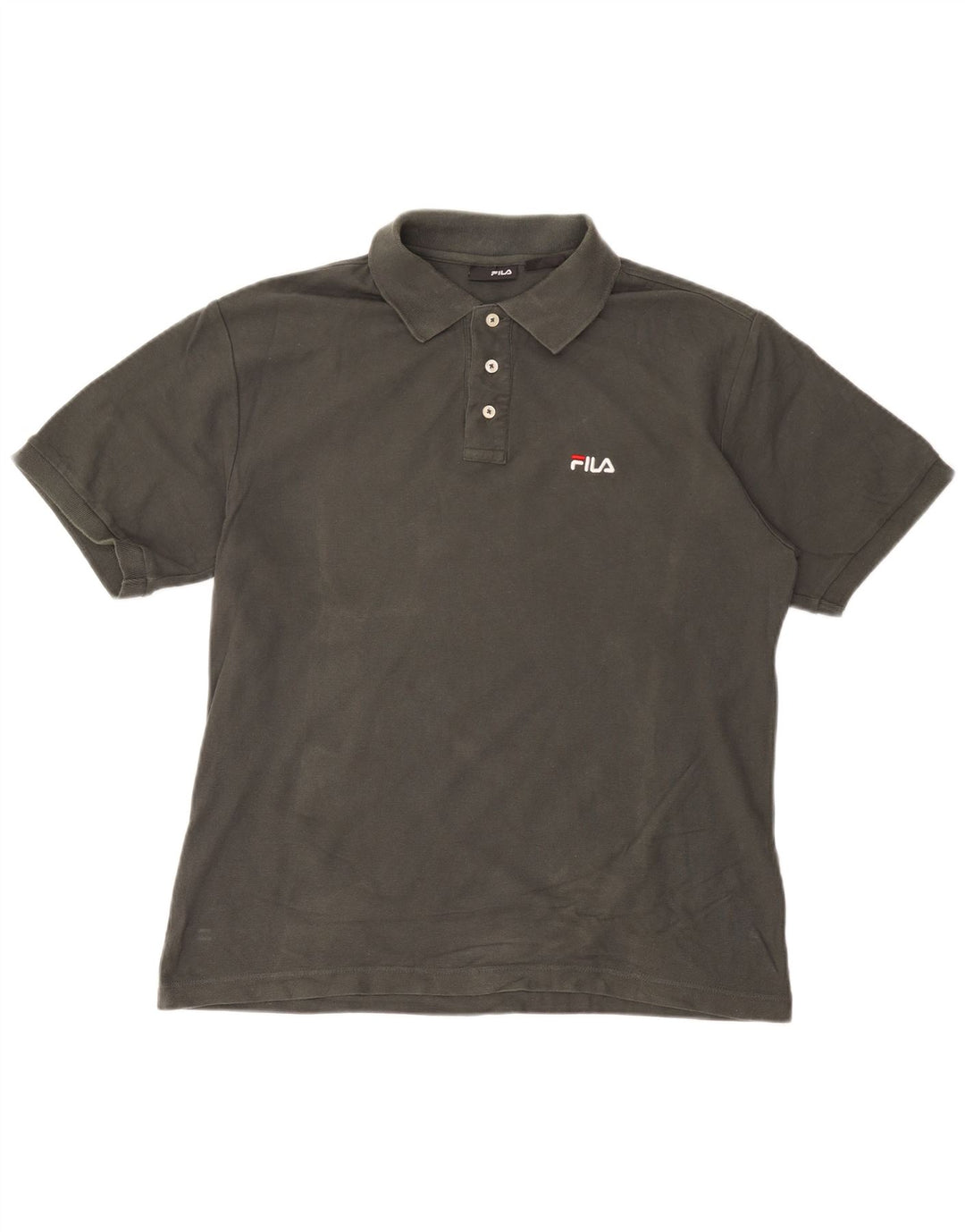 FILA Polo Homme Grand Gris Coton