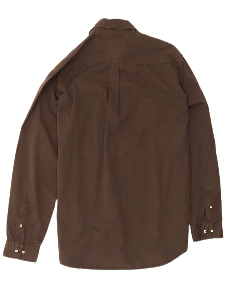 Murphy & Nye Chemise coupe régulière pour hommes Sailmakers 3XL en coton marron
