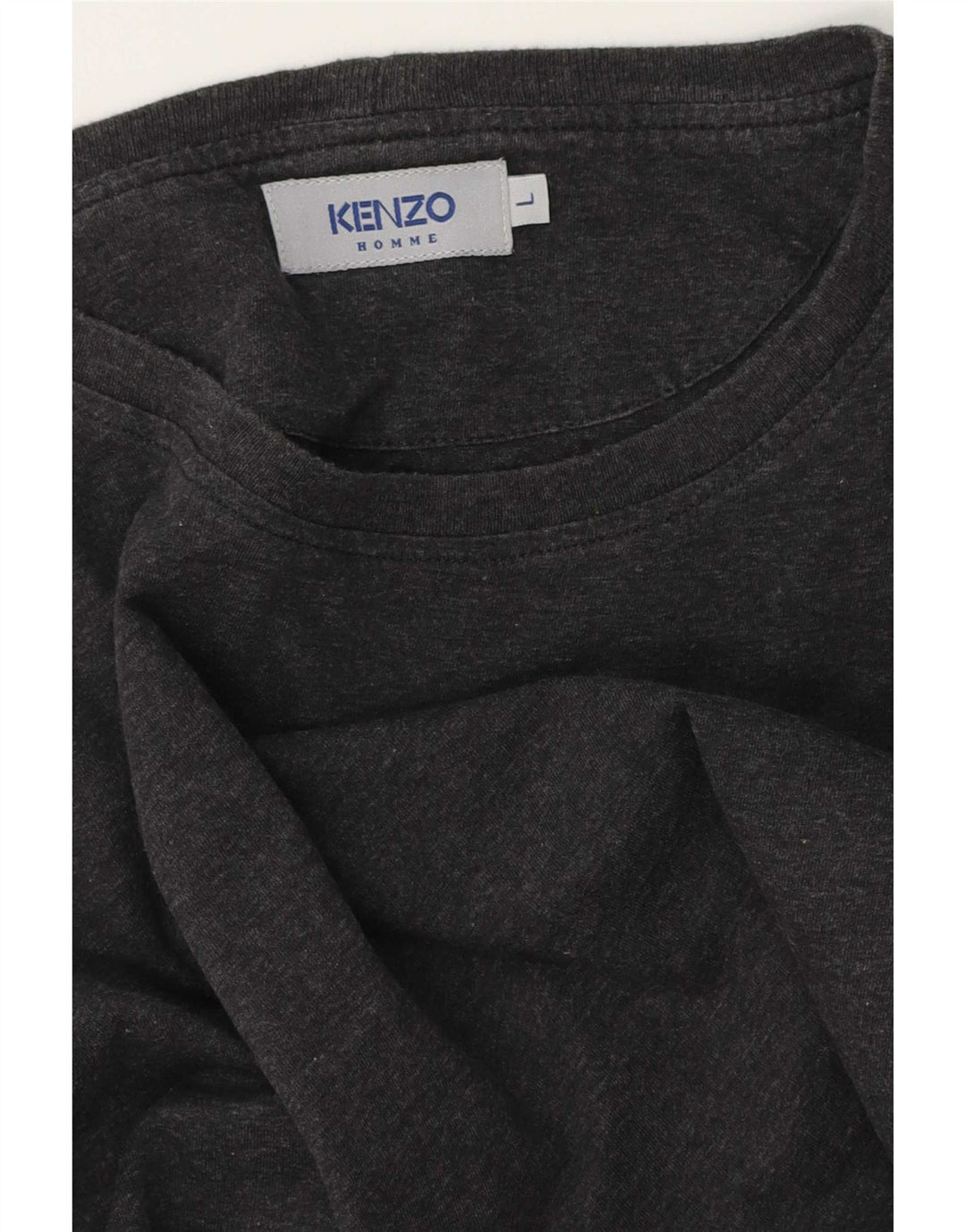 Kenzo Haut graphique à manches longues pour hommes, grand gris