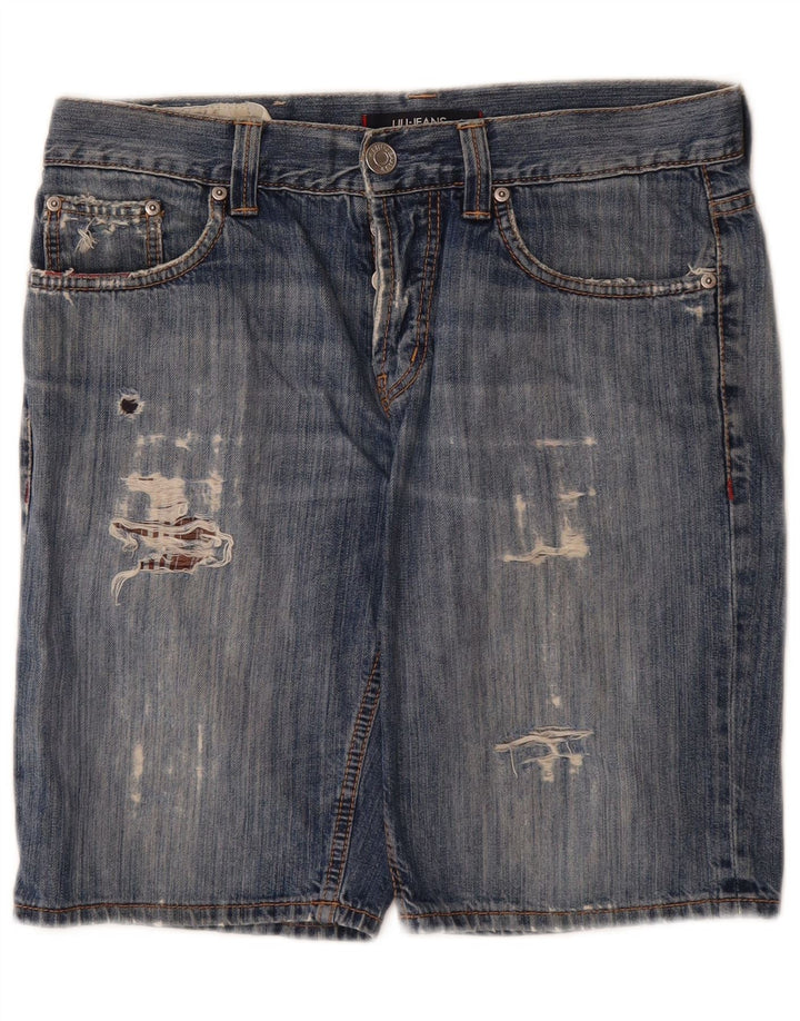 Liu Jo Short en jean vieilli W32 pour homme en coton bleu moyen