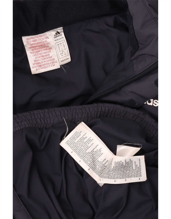 Veste matelassée Adidas Garçon 13-14 ans Bleu Marine Polyester