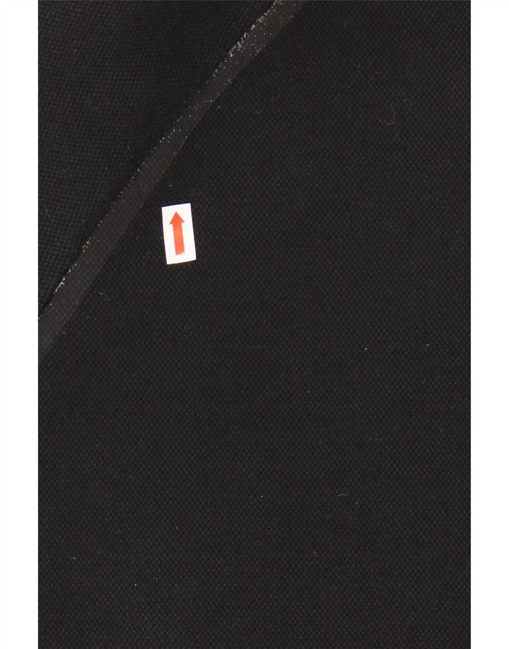 SUPERDRY Pull à capuche zippé graphique pour femme UK 12 Noir moyen Polyester