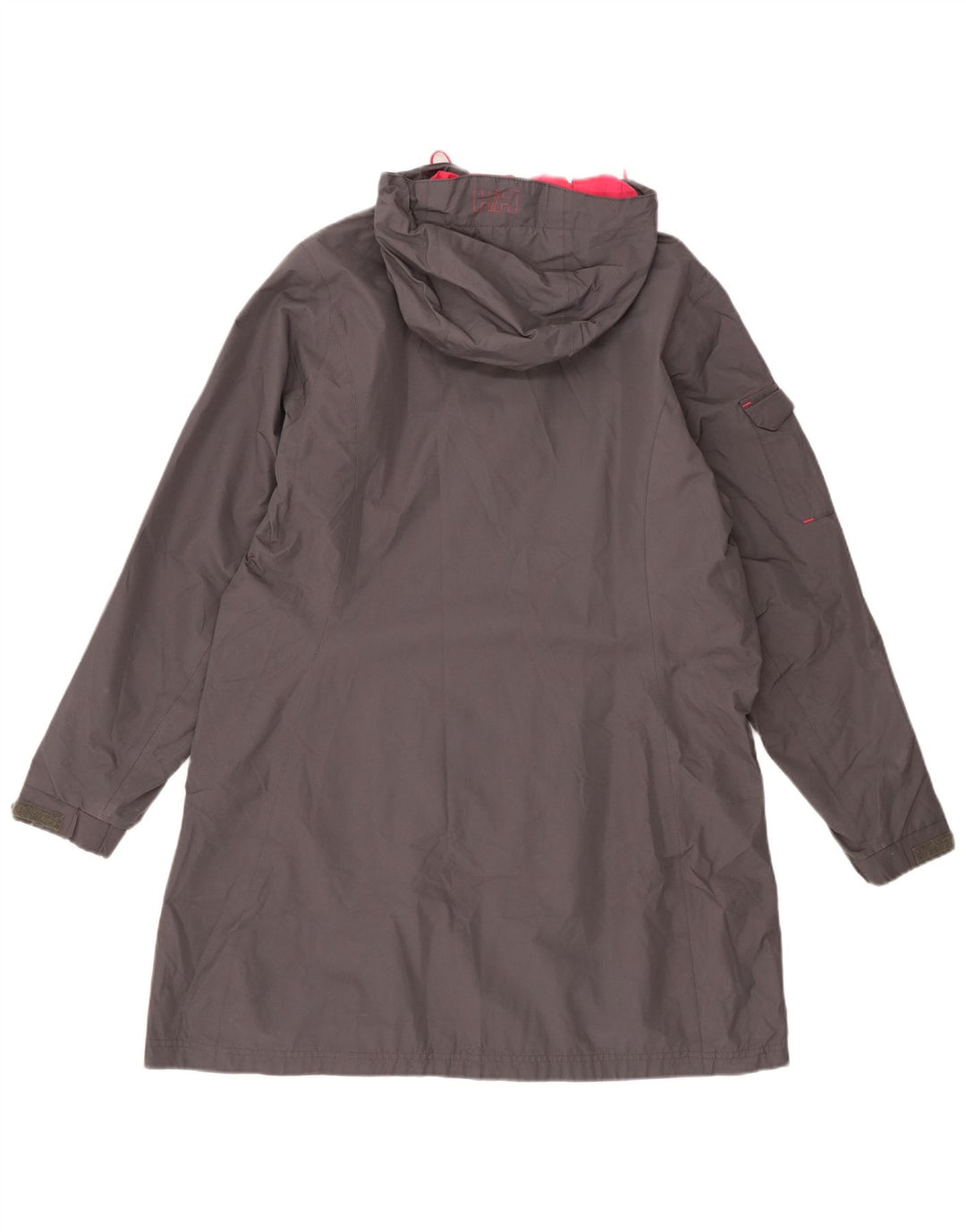 Helly Hansen Manteau imperméable à capuche pour femme UK 18 XL Gris Polyester