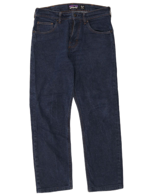 Patagonia Jean droit W30 L27 homme bleu coton