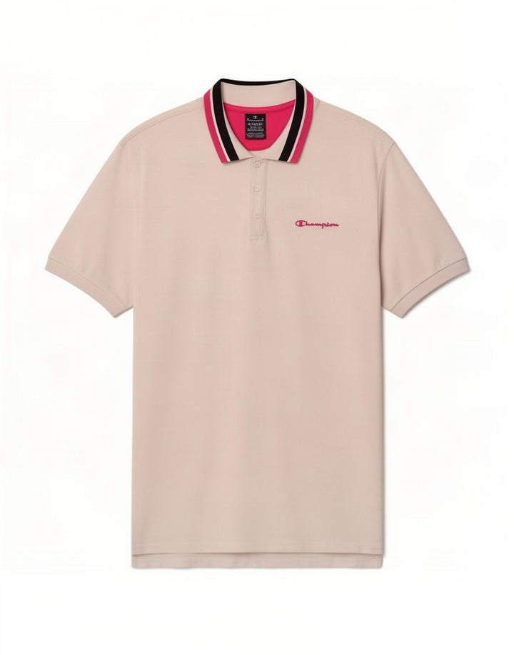 Champion Polo Homme 2XL Paille Blanche