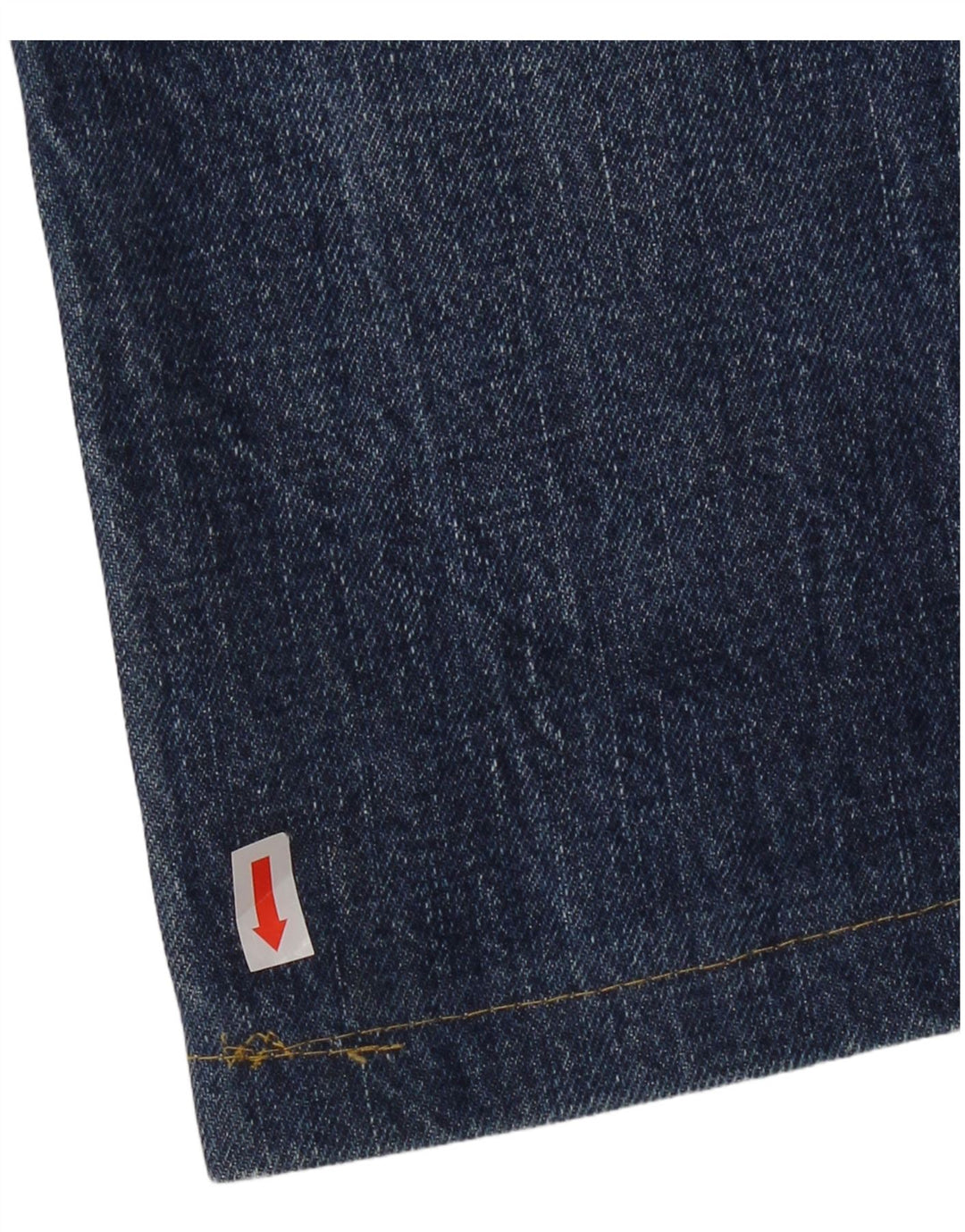 Levi's Jean 513 Slim Straight Cropped Homme Bleu Coton W28 L25