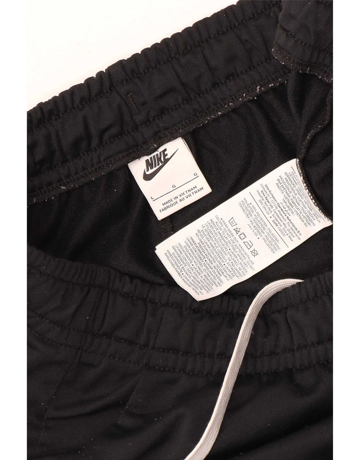 Nike Pantalon de survêtement pour homme Pantalon de jogging Large Noir Colorblock Polyester