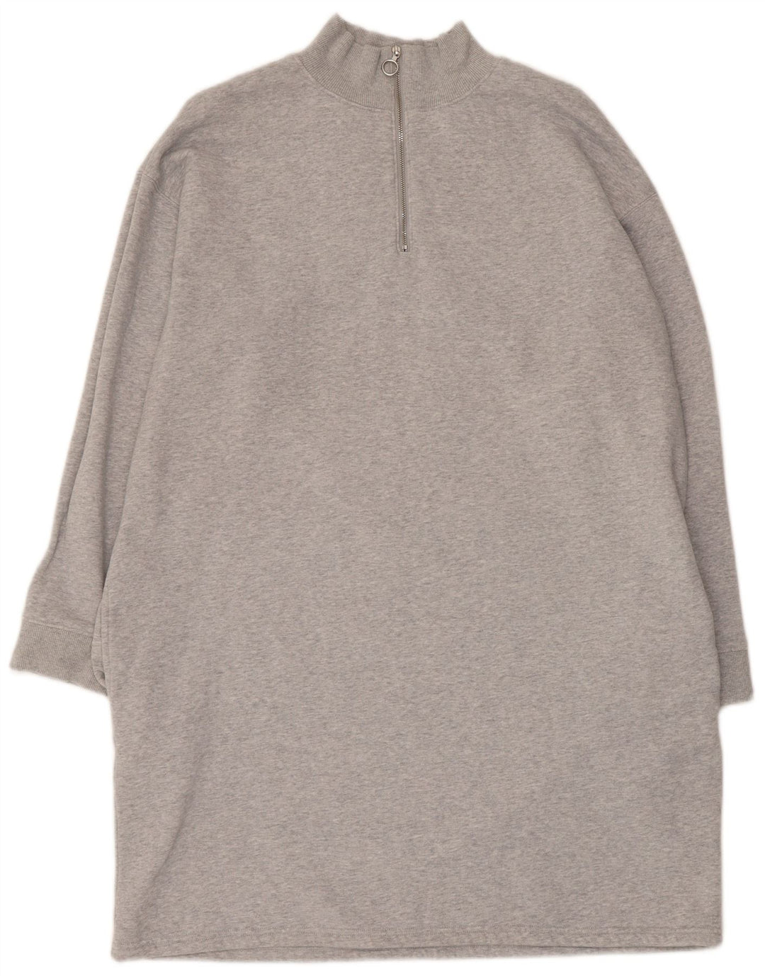 MARKS & SPENCER Robe pull surdimensionnée pour femme UK 16 Large Gris Moucheté
