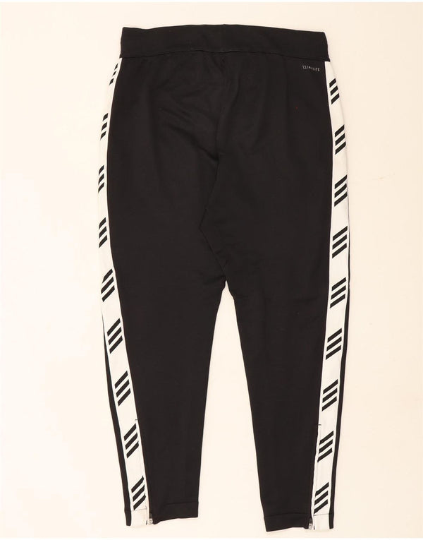 Adidas Pantalon de Survêtement Graphique Homme Noir Moyen Polyester Colorblock