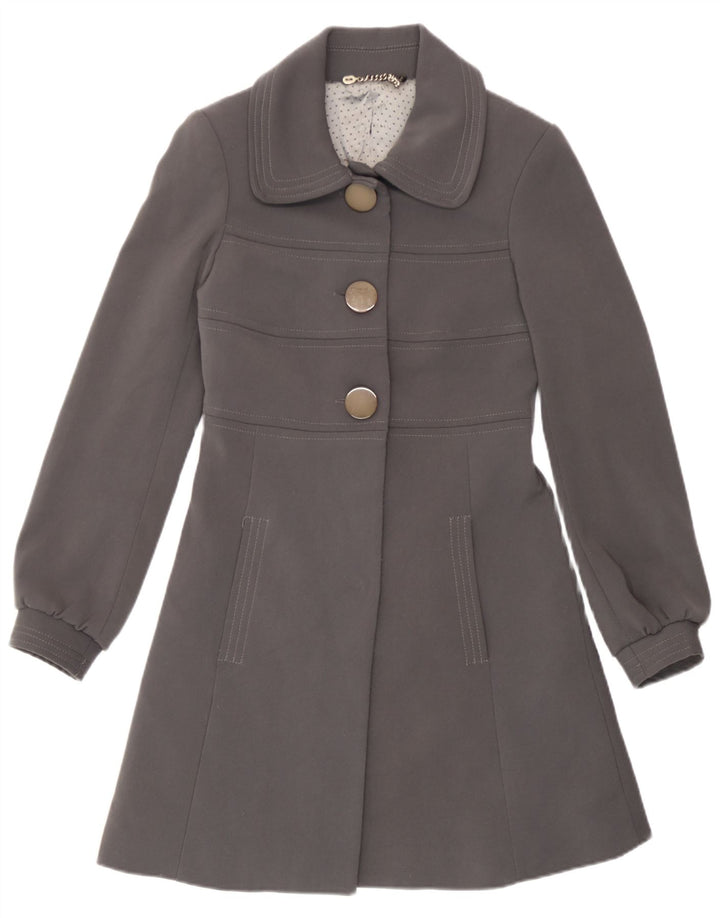 Tenax Pardessus Femme IT 40 Petit Gris Polyester