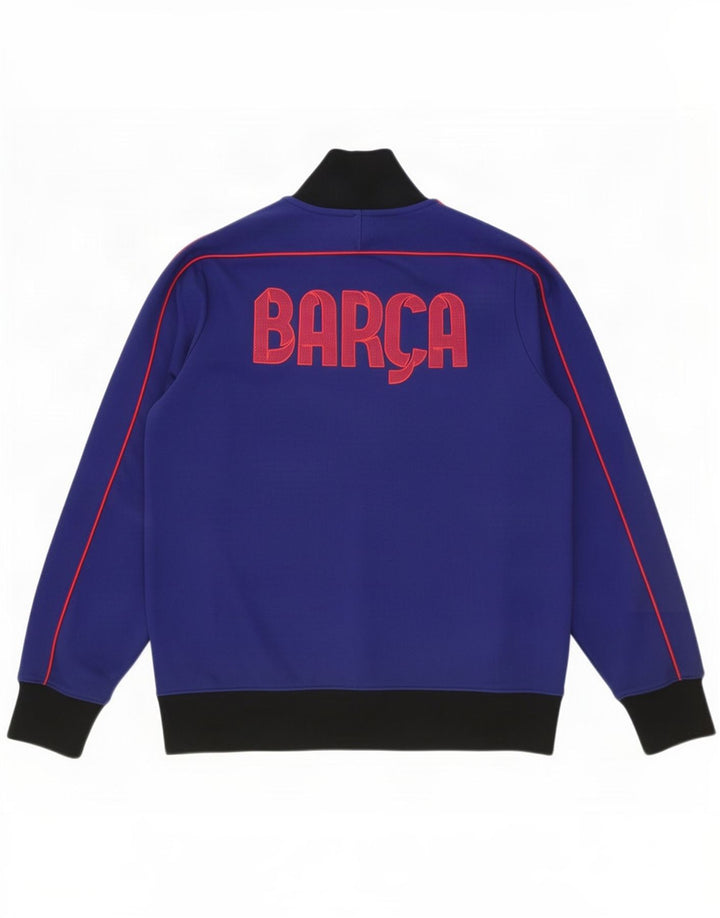 Veste de survêtement Nike Barcelona Graphic pour homme, grand, bleu, color block