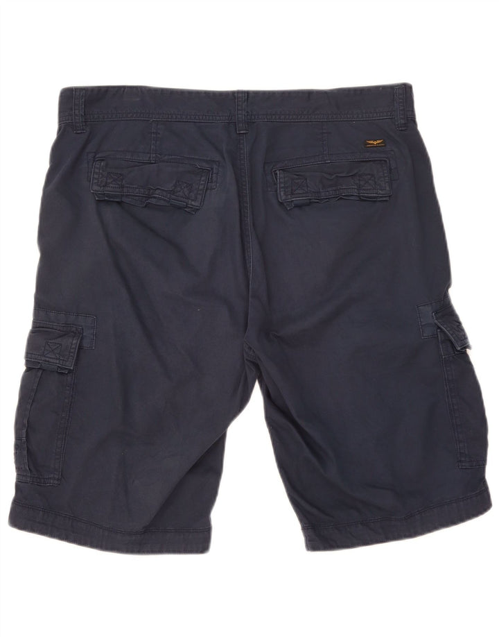 Pme Legend Short Cargo Homme W34 Large Bleu Marine Coton
