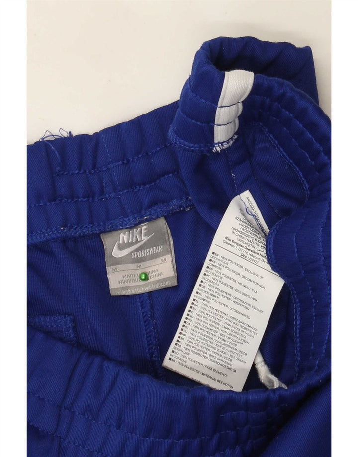 Pantalon de survêtement Nike pour homme en polyester color block bleu moyen