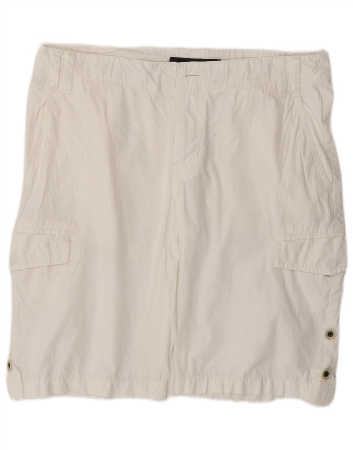 Calvin Klein Short Cargo W32 Homme Blanc Moyen Coton