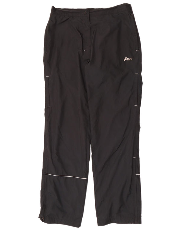 Asics Pantalon imperméable pour femme UK 44 Medium Noir Polyester