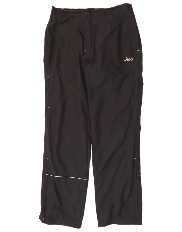 Asics Pantalon imperméable pour femme UK 44 Medium Noir Polyester