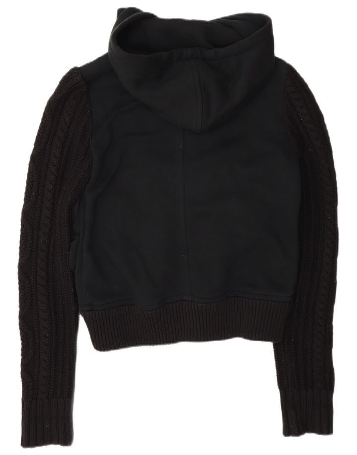 Iceberg Pull à capuche zippé pour femme IT 44 Bleu marine moyen en coton