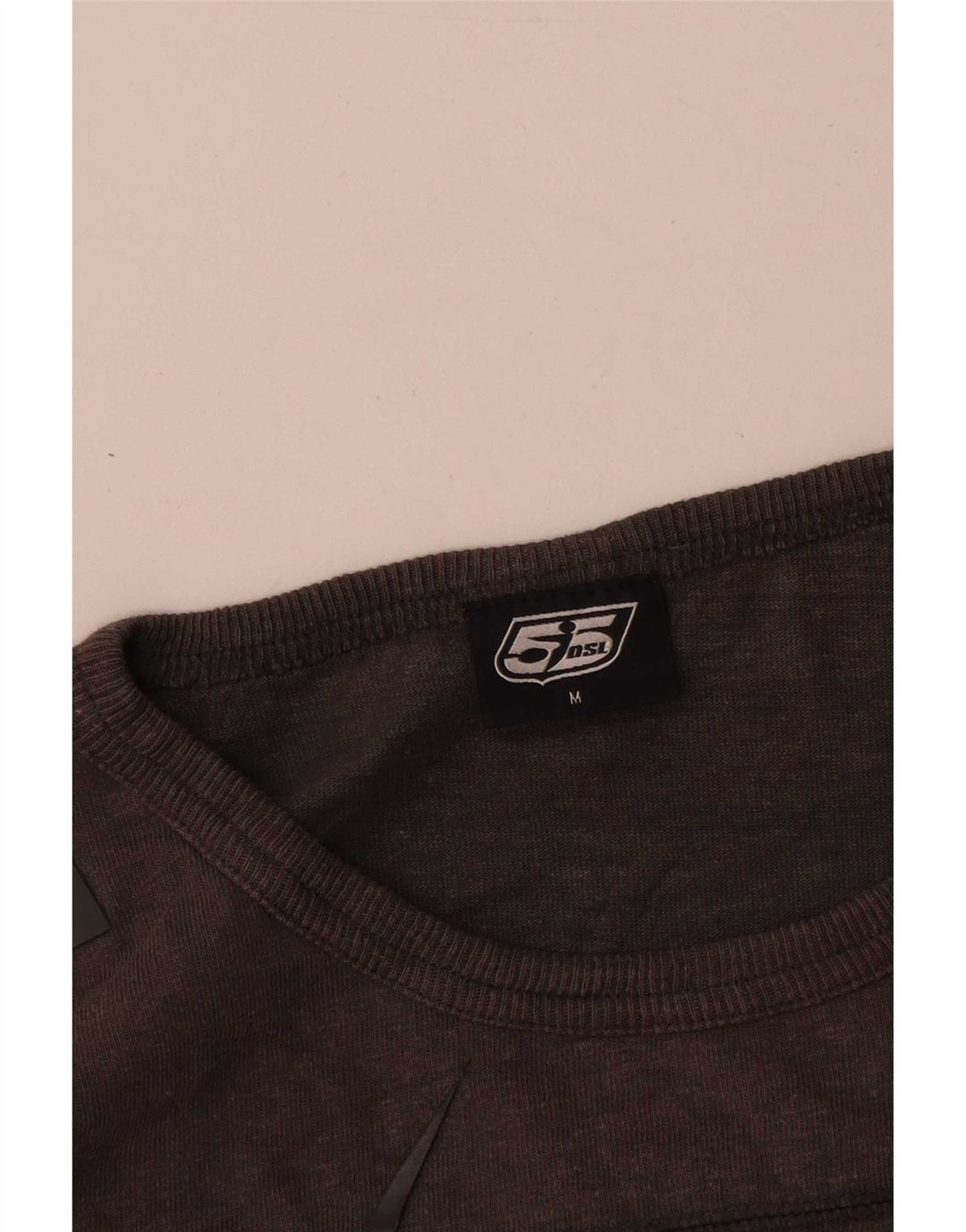 55DSL Haut Graphique Homme Manches Longues Gris Moyen