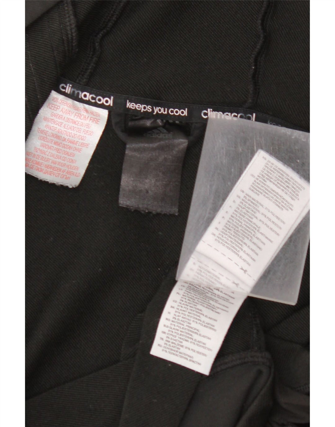 ADIDAS Pull à capuche zippé Climacool pour fille 11-12 ans Noir Polyester