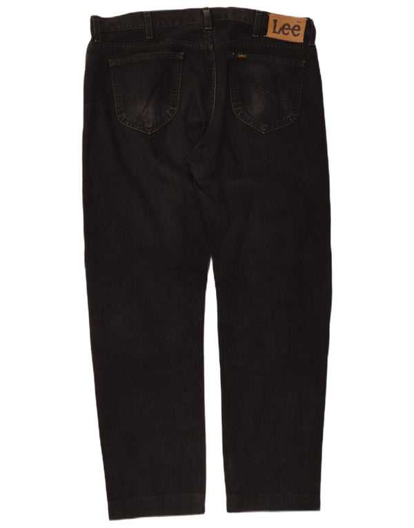 Lee Jean Droit Seattle W38 L30 Homme Noir Coton