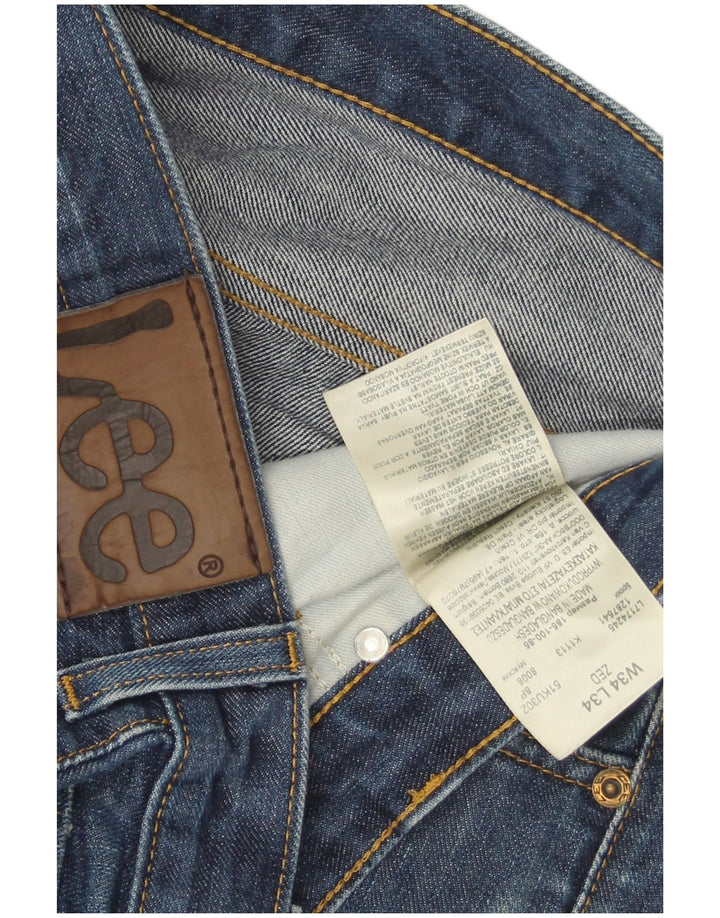 Lee Jean Droit Zed Homme W34 L34 Bleu Coton