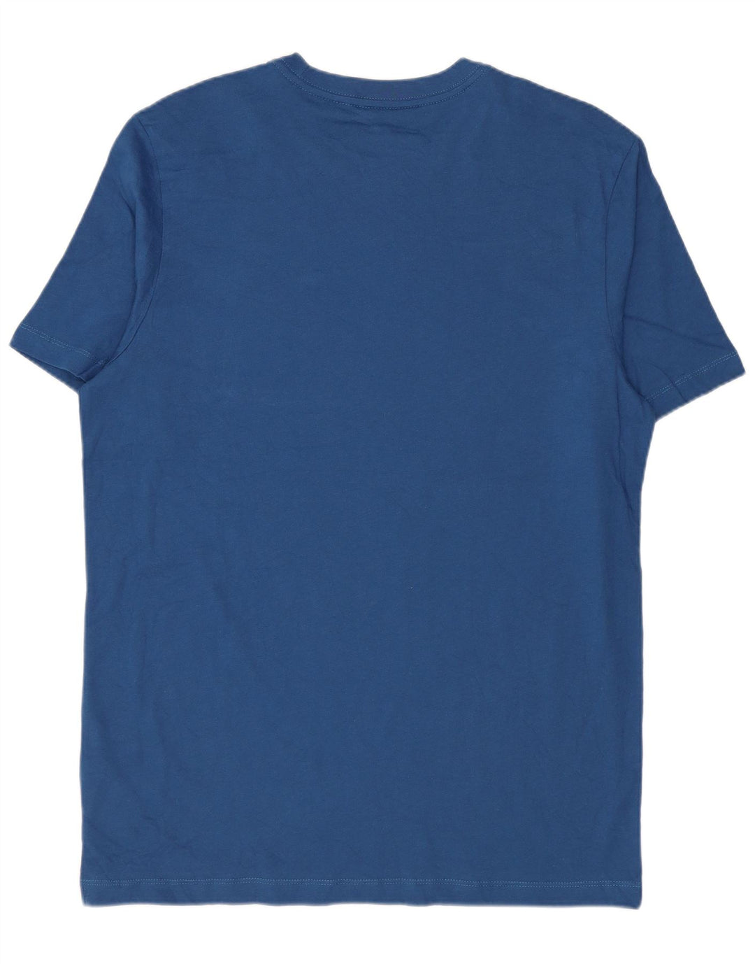 Nike T-Shirt Homme Bleu Moyen Coton