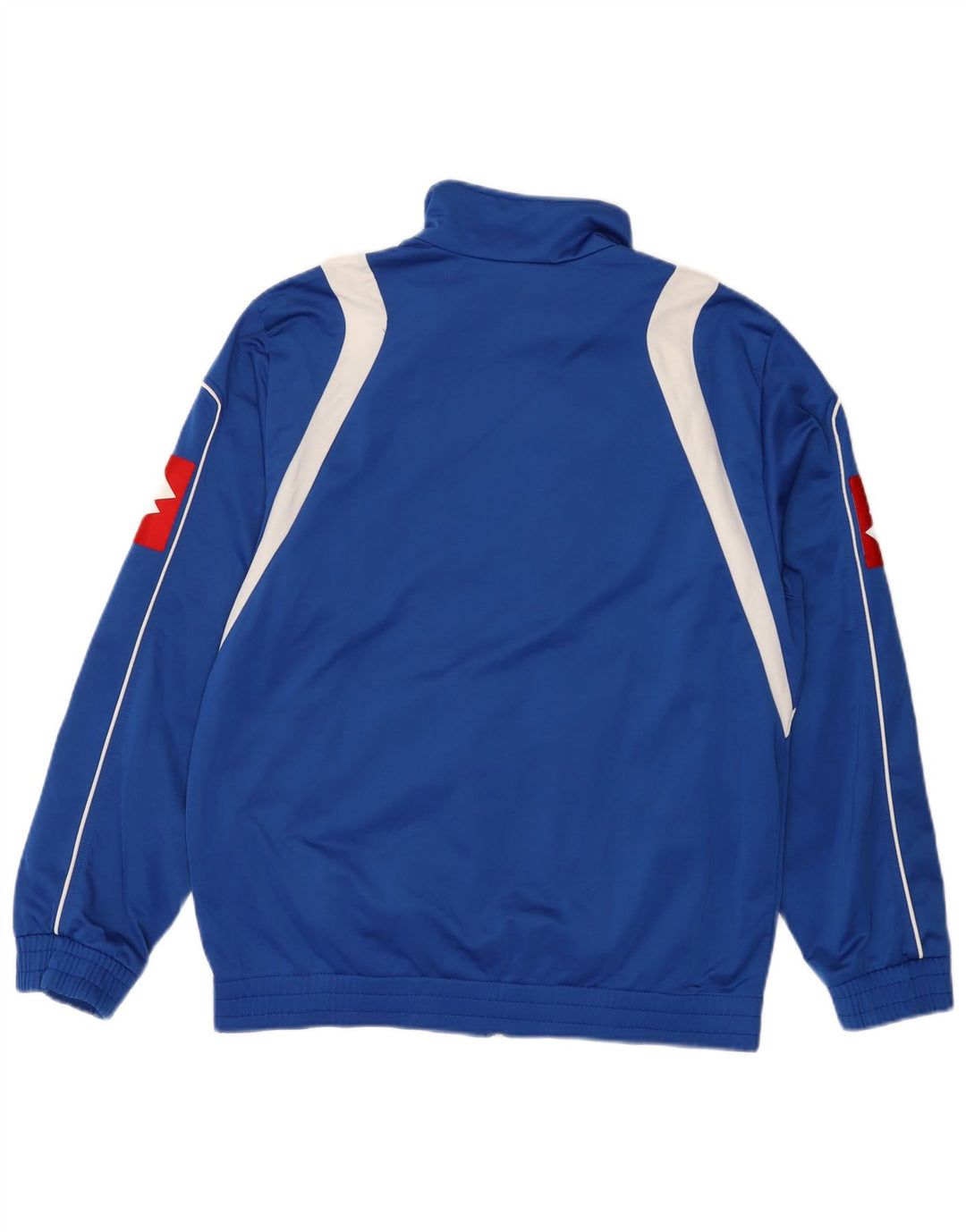 Lotto Veste de Survêtement Graphique pour Homme Grand Bleu Colorblock Polyester