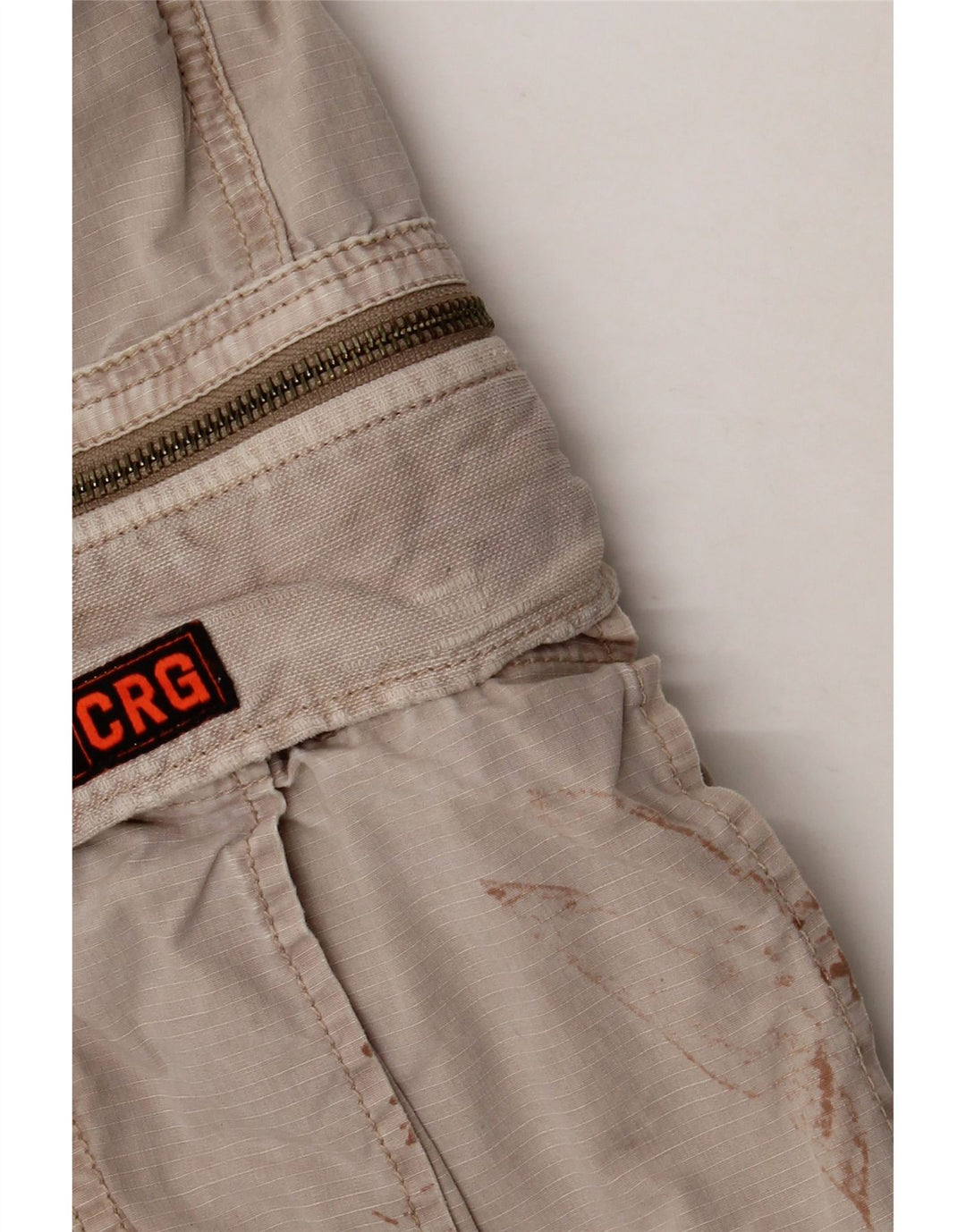 Superdry Short Cargo W36 Large Beige Coton Homme