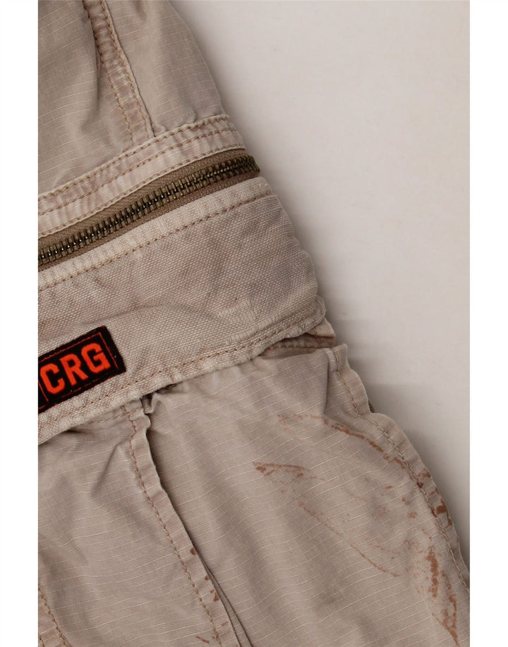 Superdry Short Cargo W36 Large Beige Coton Homme