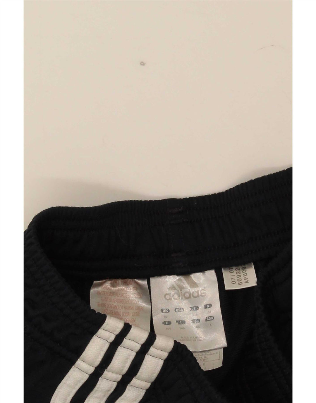 Pantalon de survêtement Adidas garçon 13-14 ans bleu marine polyester
