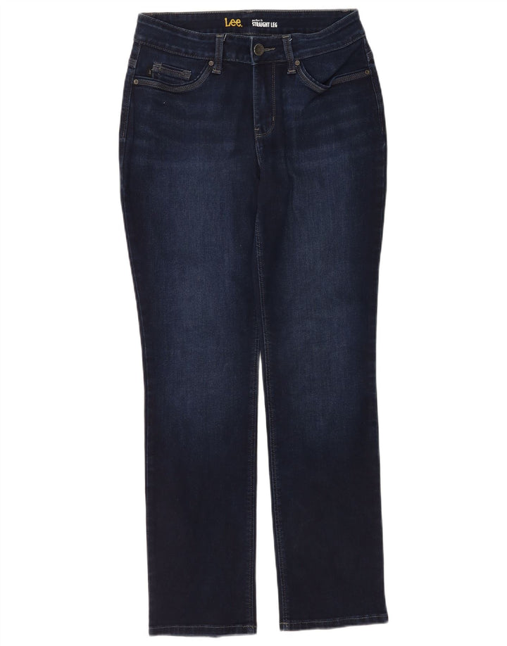 Lee Jean Droit Femme W28 L30 Bleu Marine