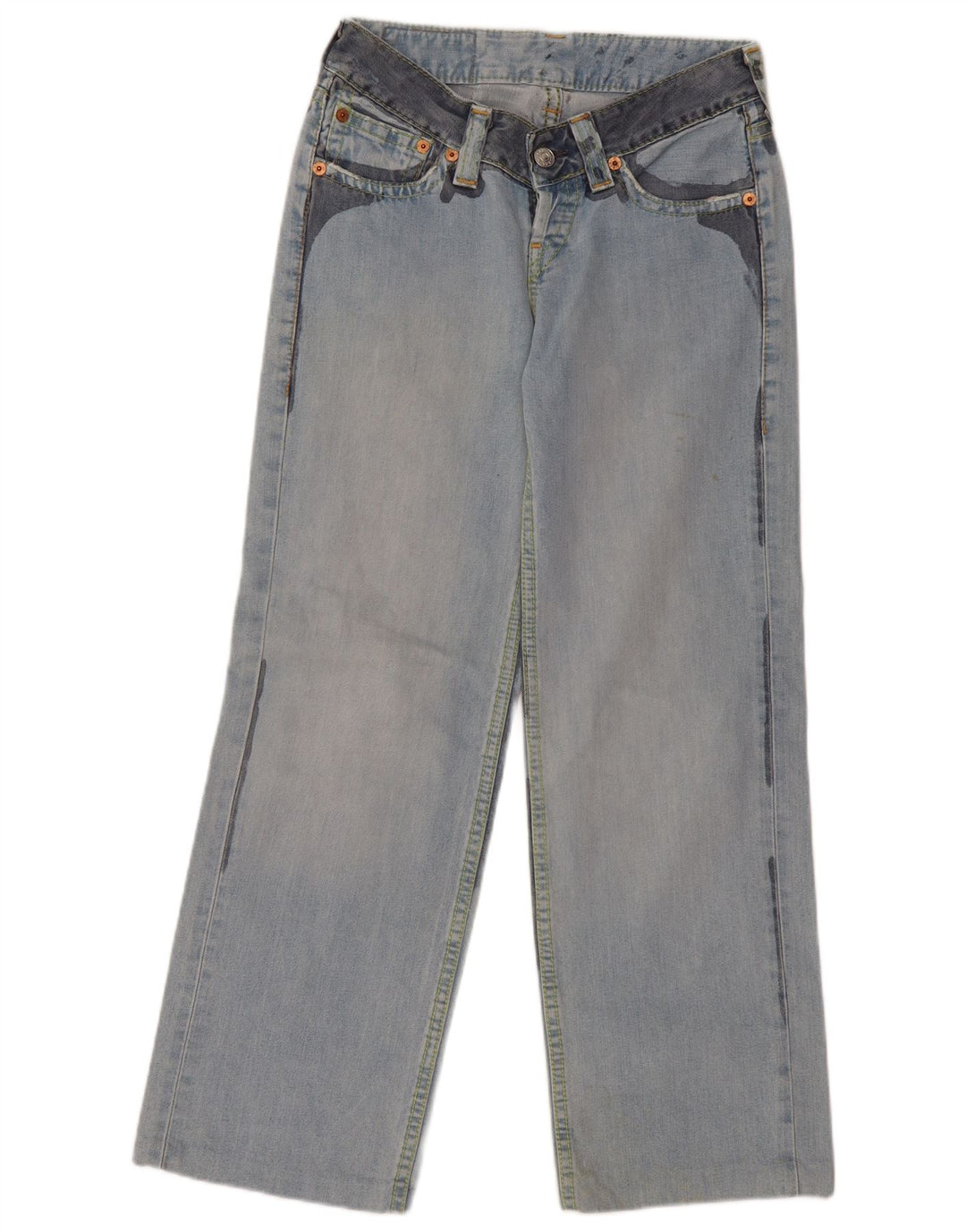 Levi's Jean Droit 922 Femme W28 L30 Bleu Coton