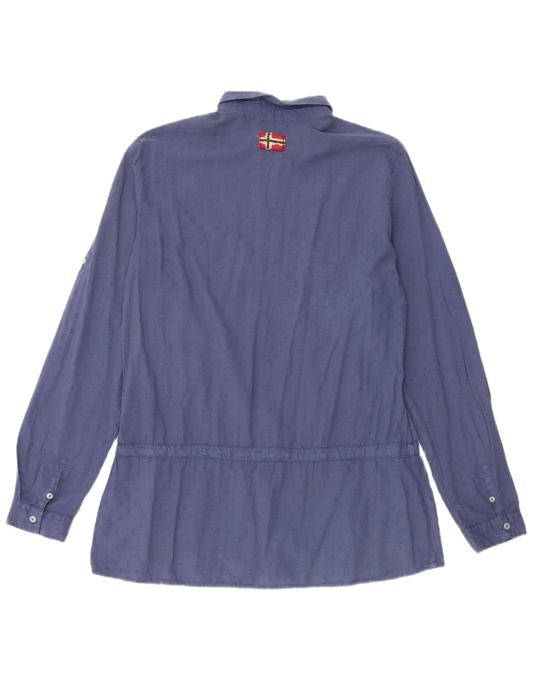 Napapijri Chemise Pull pour Femmes Royaume-Uni 16 Large Bleu