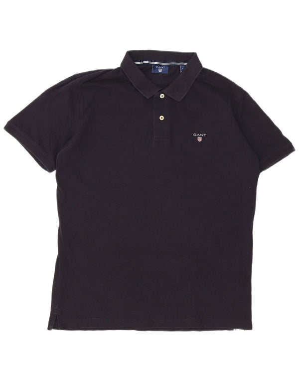 Gant Polo Homme Grand Noir Coton