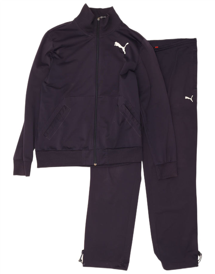 Puma Survêtement complet pour homme Large W36 L32 Bleu marine