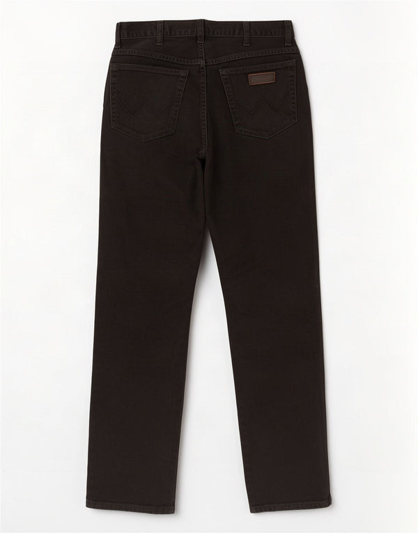 Wrangler Jean Droit Texas Homme W32 L32 Noir Coton