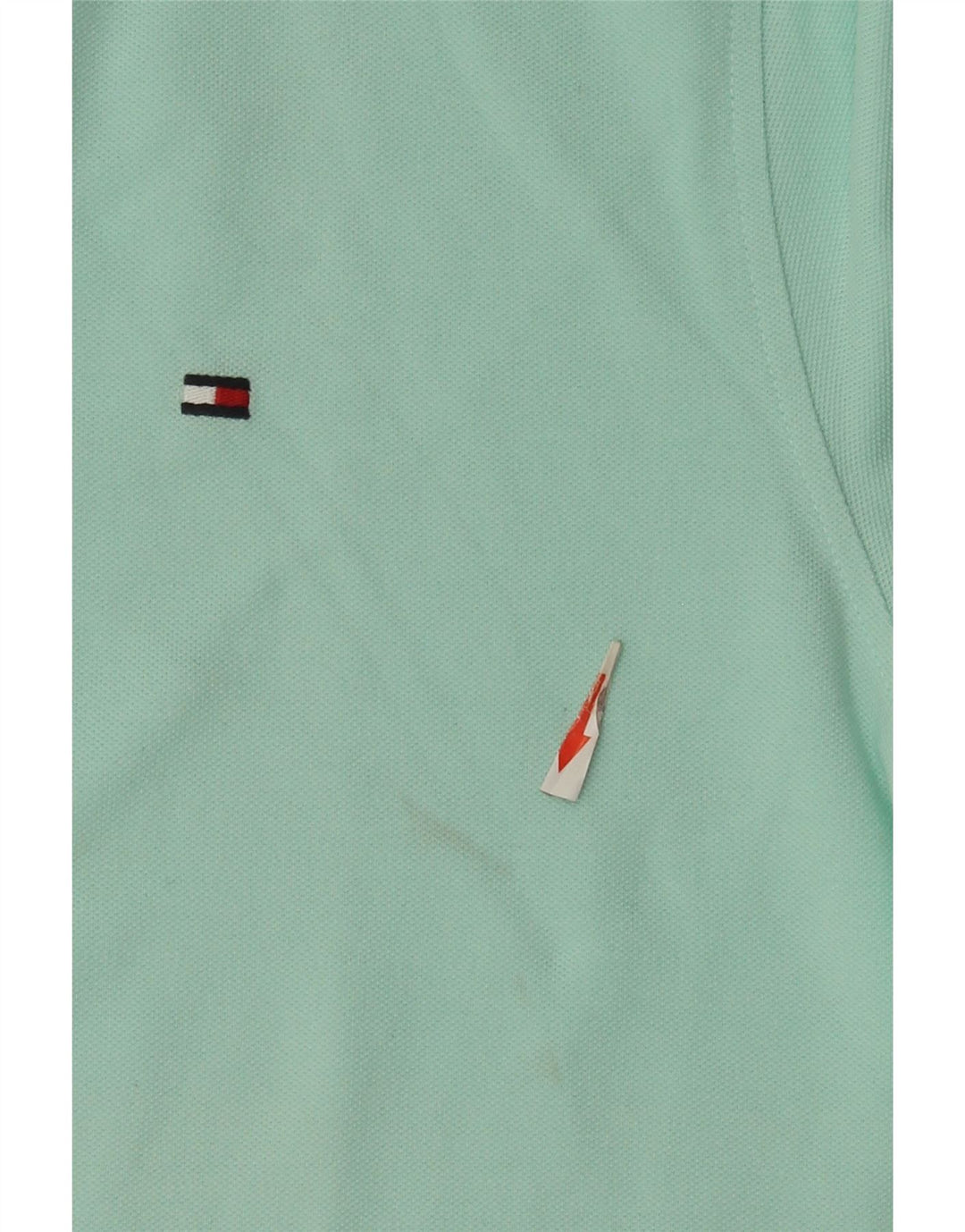 Tommy Hilfiger Polo Regular Fit Homme Coton Turquoise Moyen