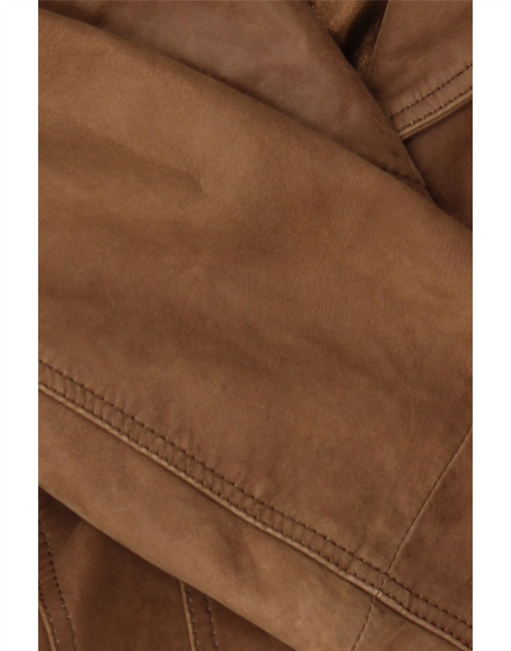 Manteau en cuir femme HEINE IT 38 XS Cuir marron