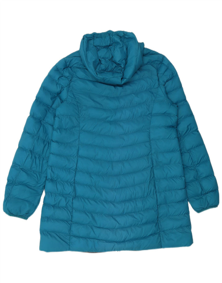 Mountain Warehouse Manteau long rembourré pour femme UK 16 Large Bleu Nylon