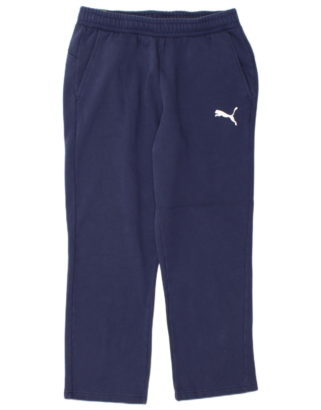 Puma Pantalon de survêtement pour homme en coton bleu marine Taille L