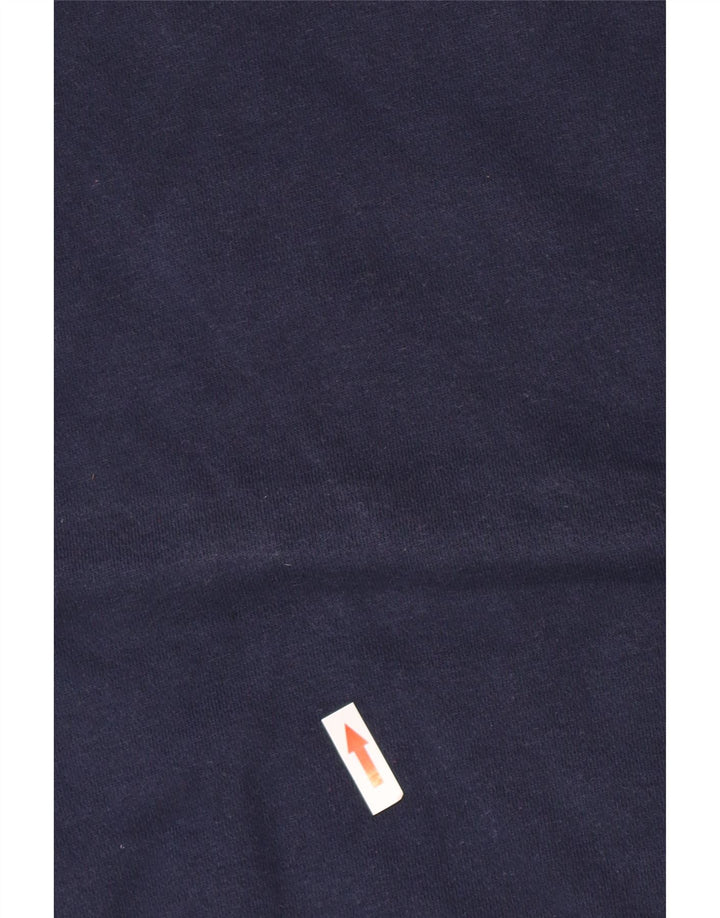 Nike Sweat-shirt pour homme en coton bleu marine Taille L