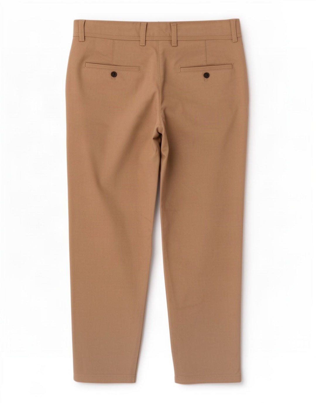 Zara Pantalon Chino Slim Homme EU 42 Large W32 L28 Beige Polyester