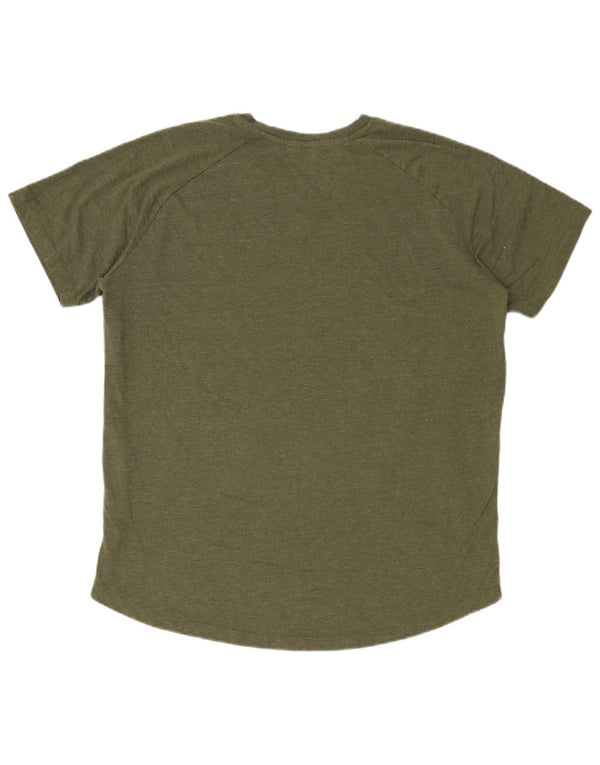 Jack & Jones T-Shirt Homme Top XL Vert Coton