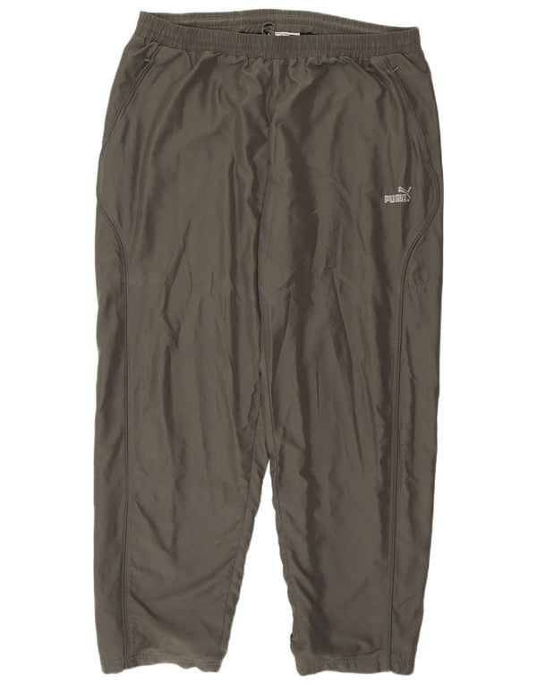 Puma Pantalon de survêtement pour homme Joggers 2XL Kaki Polyester