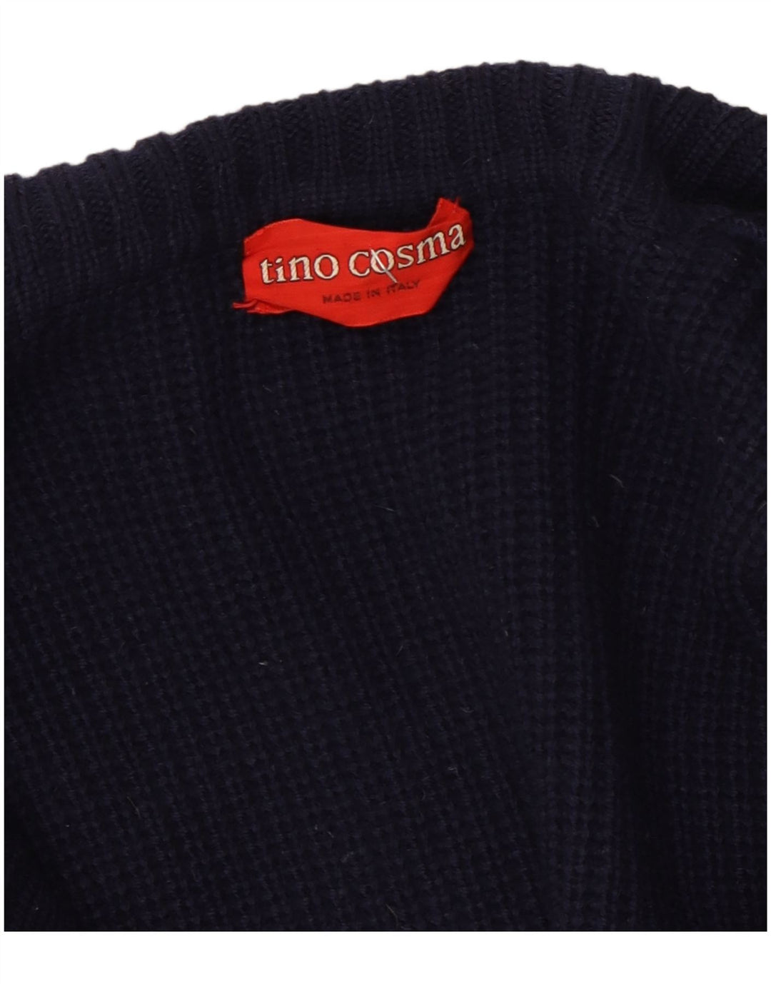 Tino Cosma Pull Cardigan Homme Grand Bleu Marine